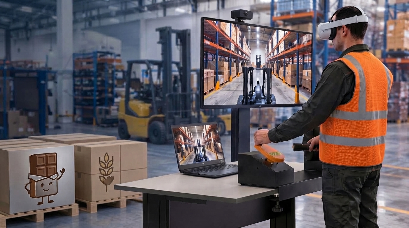 Simuladores de Montacargas VR para Empresa Multinacional de Alimentos